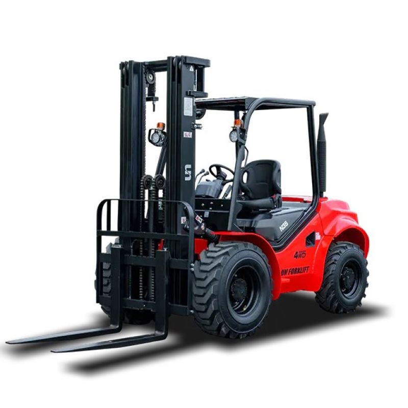 Xe nâng địa hình UN ( Rough Terrain ) 2,5 - 3,5 tấn N Series 2 cầu